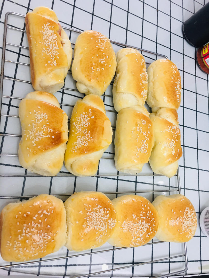 脆底蜂蜜小面包