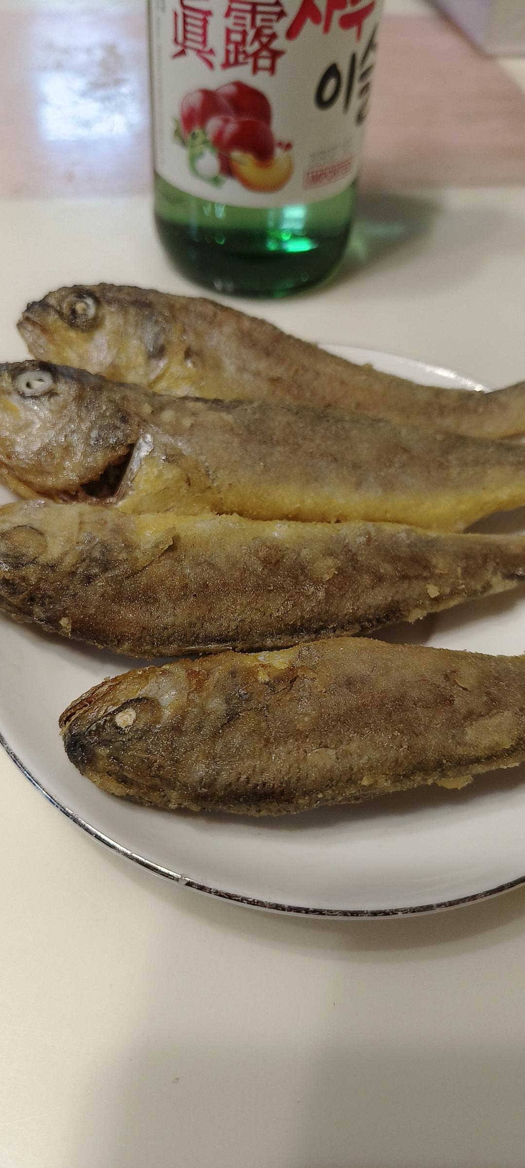 酥炸小黄鱼～吸油少