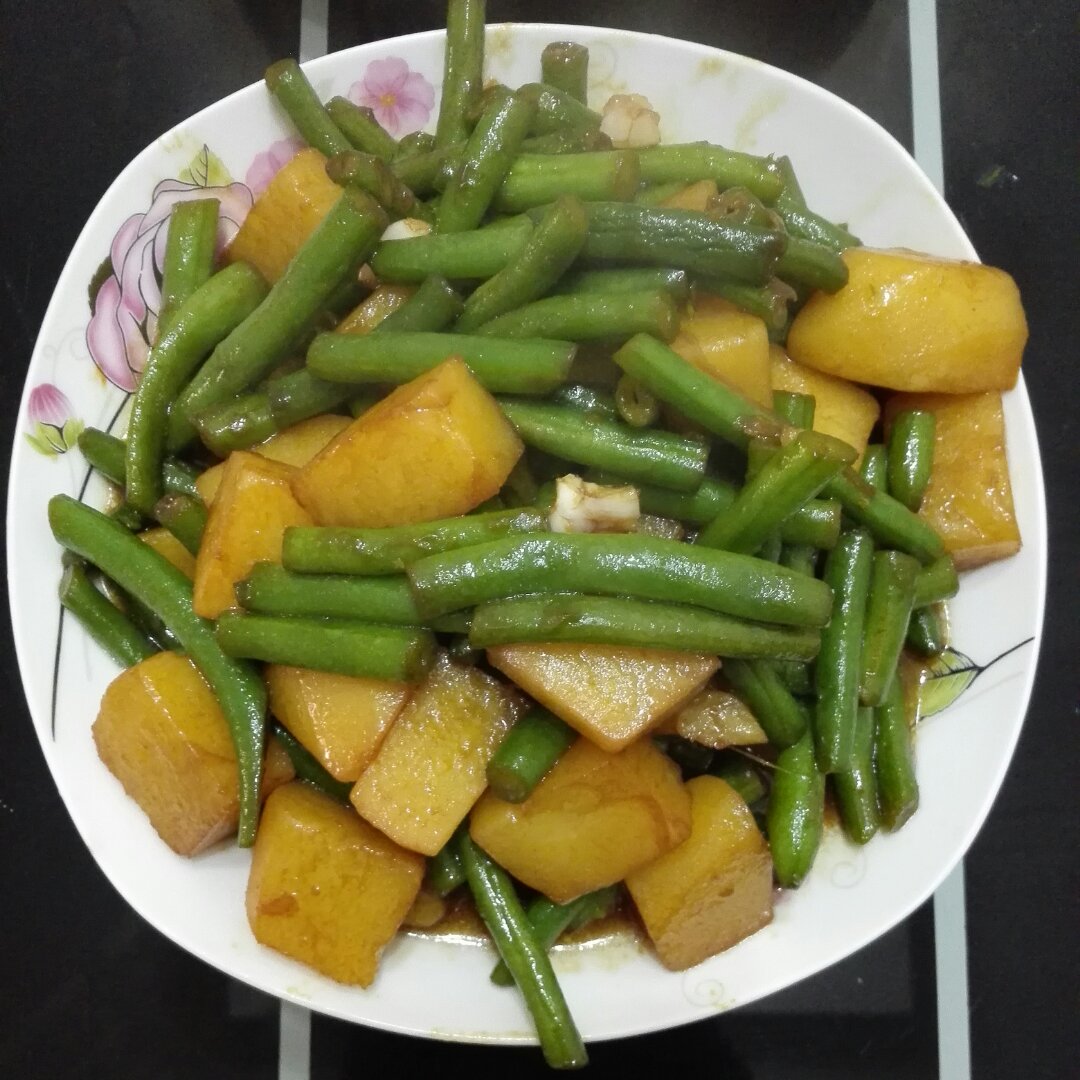 家常土豆豆角