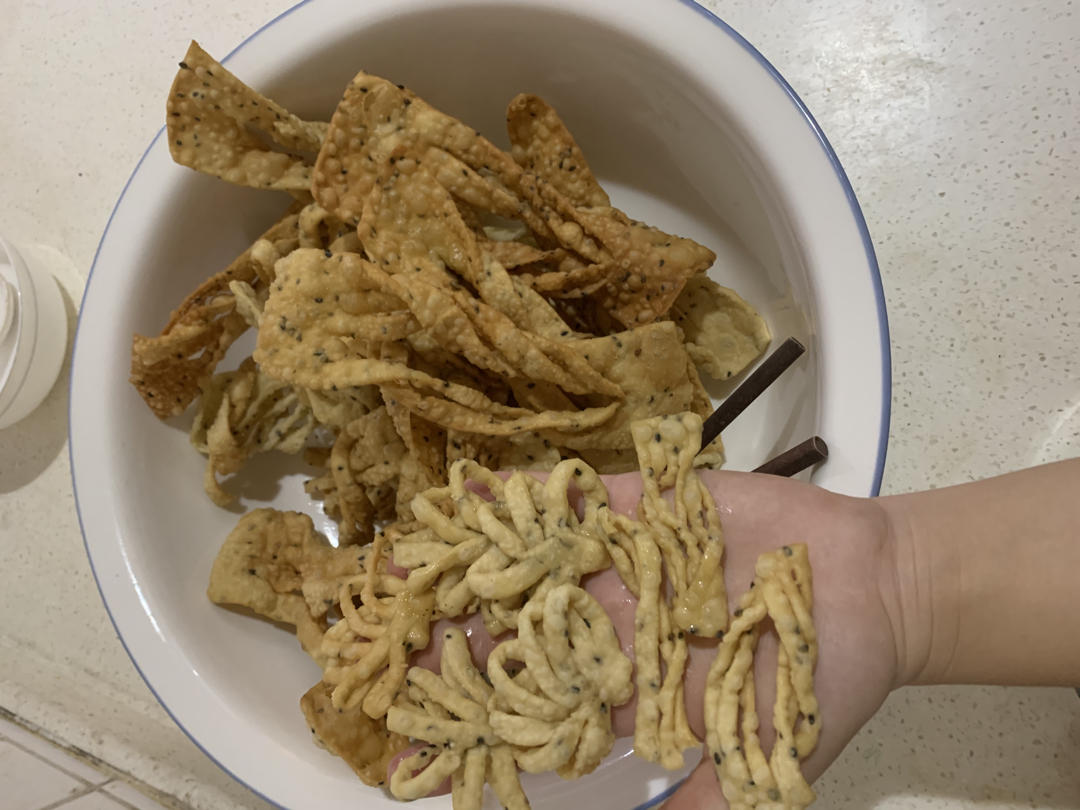麻叶 排叉 各种翻花炸物