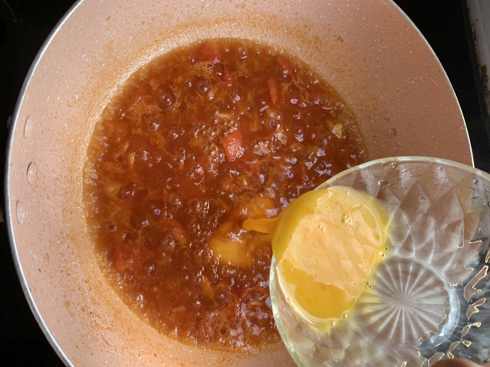 蕃茄鸡蛋烩饭的做法 步骤8