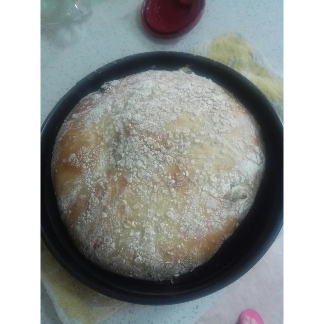 欧包/乡村面包-无油不用揉 No Knead Bread