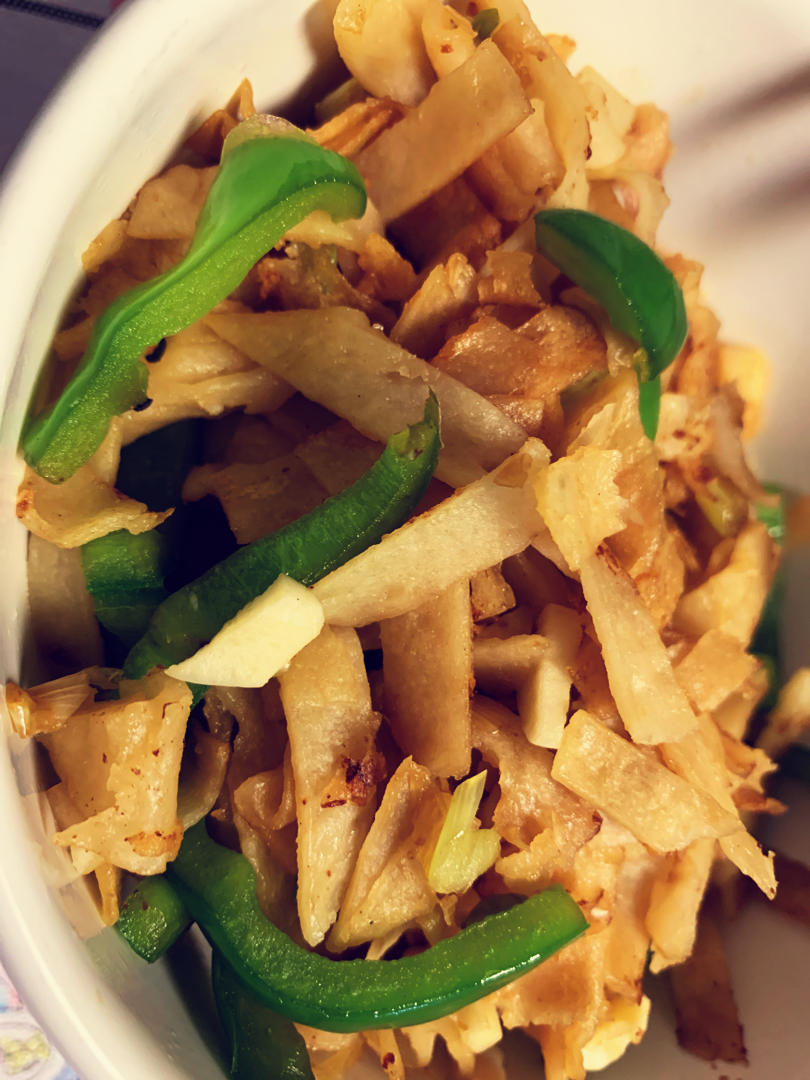 老北京素炒饼(肉炒饼)