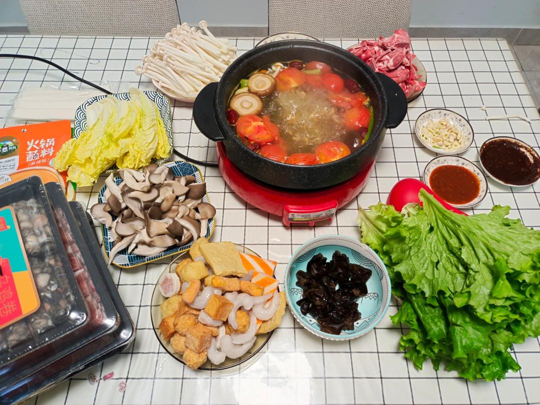 纯自制火锅汤底，清汤锅，菌菇锅，营养又美味，方便快手