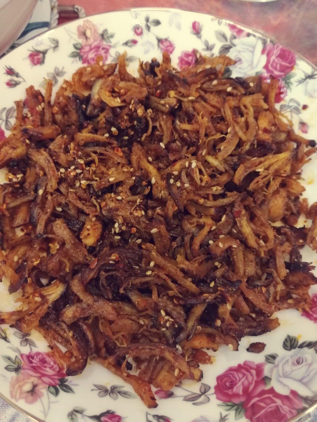 麻辣鸡丝(酥脆版)