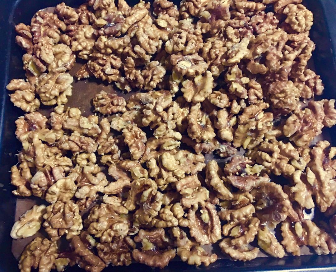 【琥珀核桃仁】冰糖无油不粘手