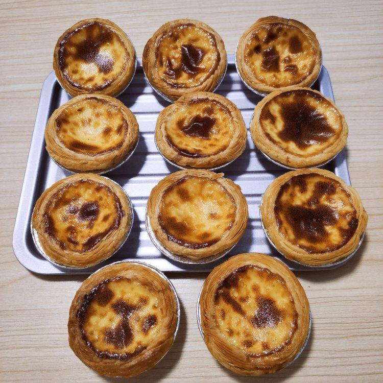 超嫩滑的葡式蛋挞(全蛋版)新手友好『秒杀KFC』