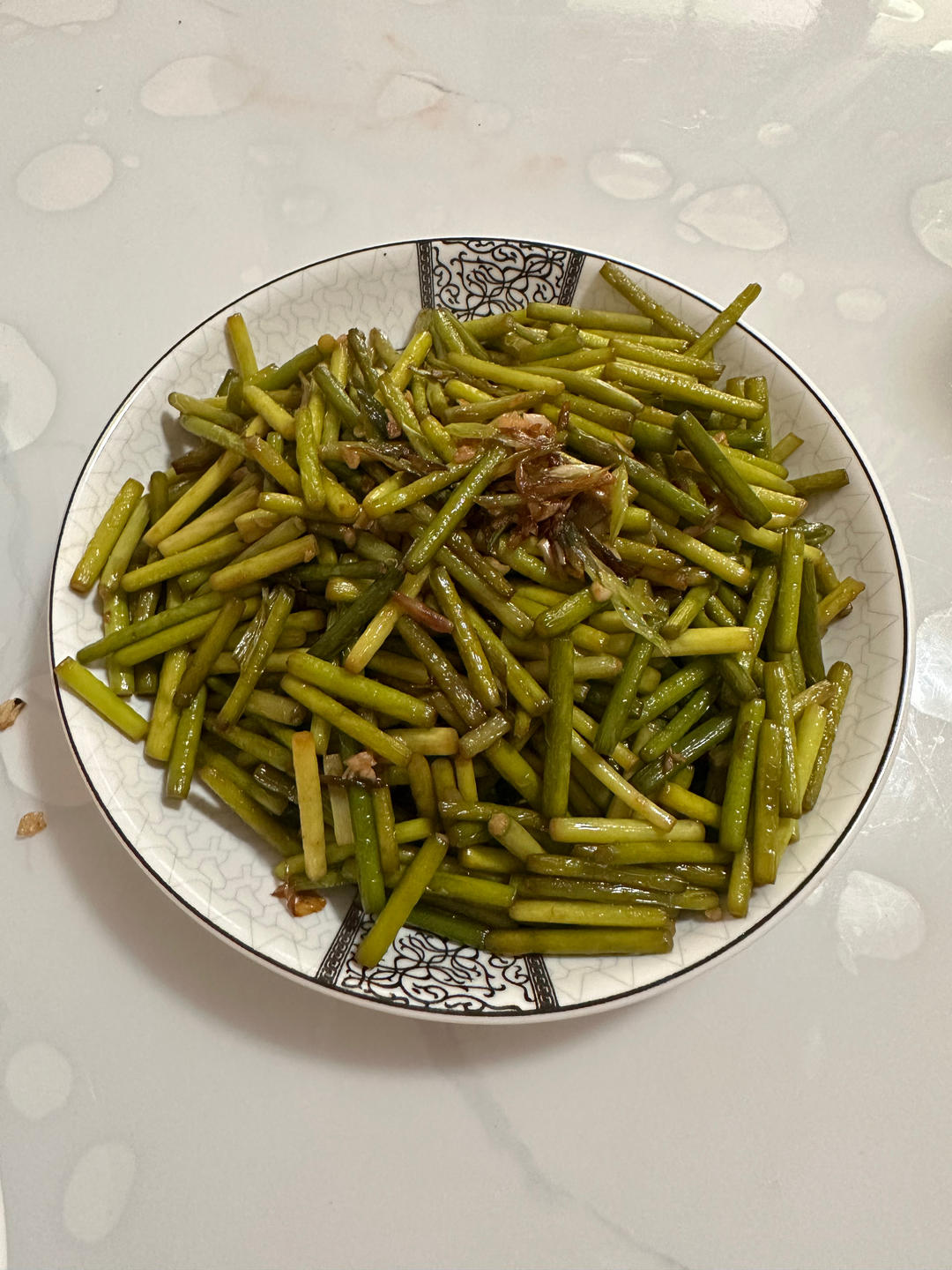 做法简单又下饭的炒蒜苔❗️