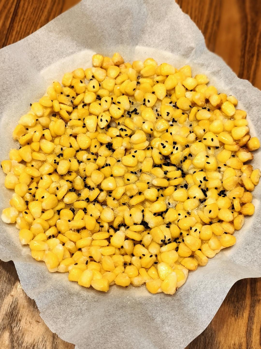 无敌好吃的奶香玉米烙，一次就成功！