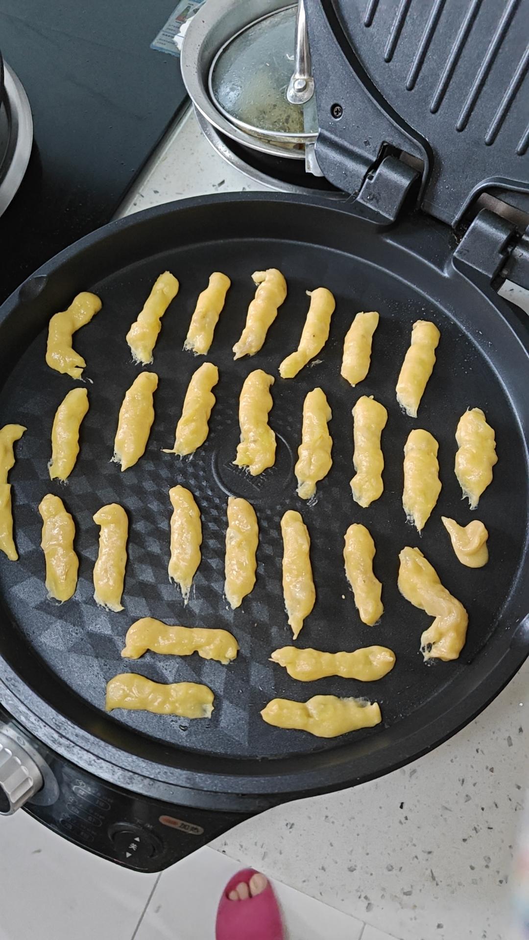 香甜软糯的土豆香蕉蛋黄饼（宝宝辅食）