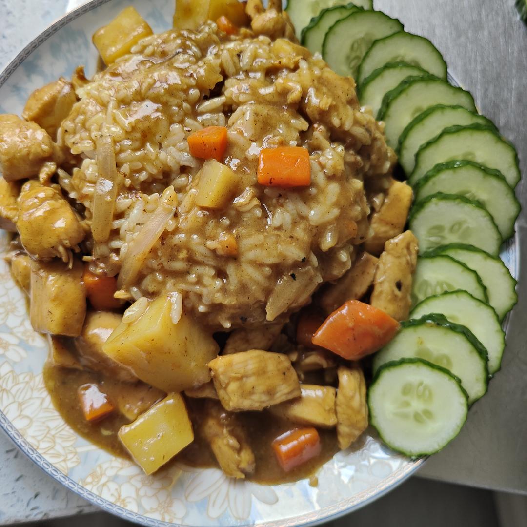 咖喱鸡肉（超详细）