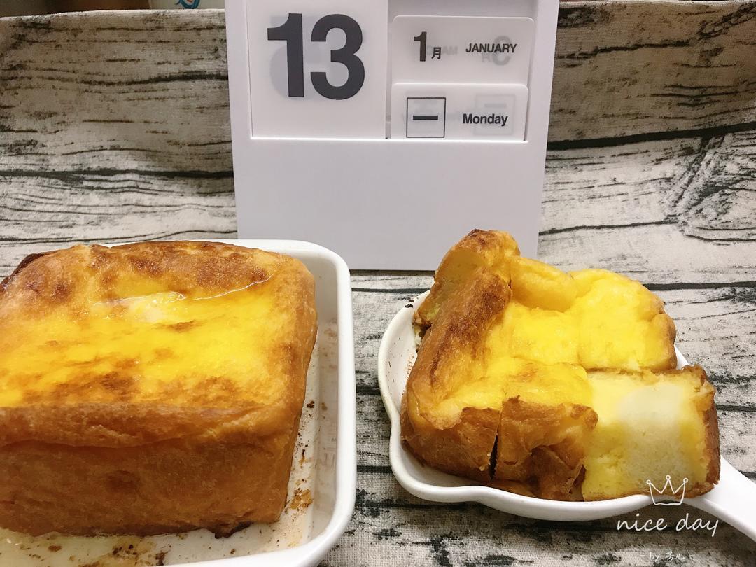 ❗️外脆内嫩❗️快手隔夜法式厚吐司的做法