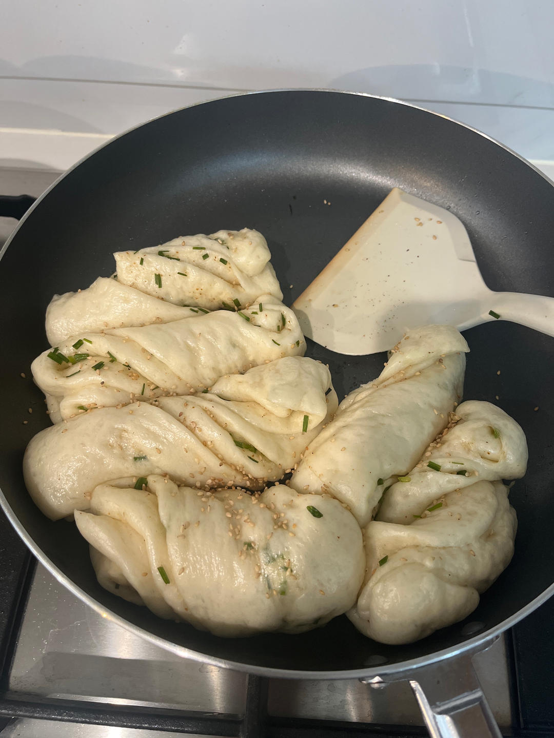 煎葱油卷子