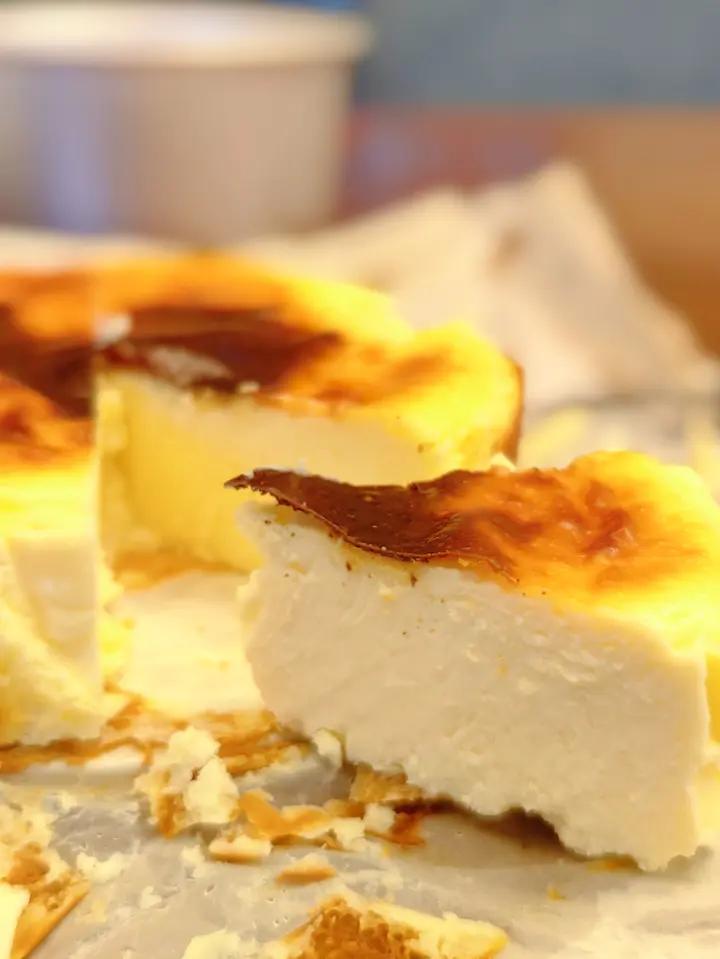 巴斯克芝士蛋糕『最简单的蛋糕』零失败🔥芝士控