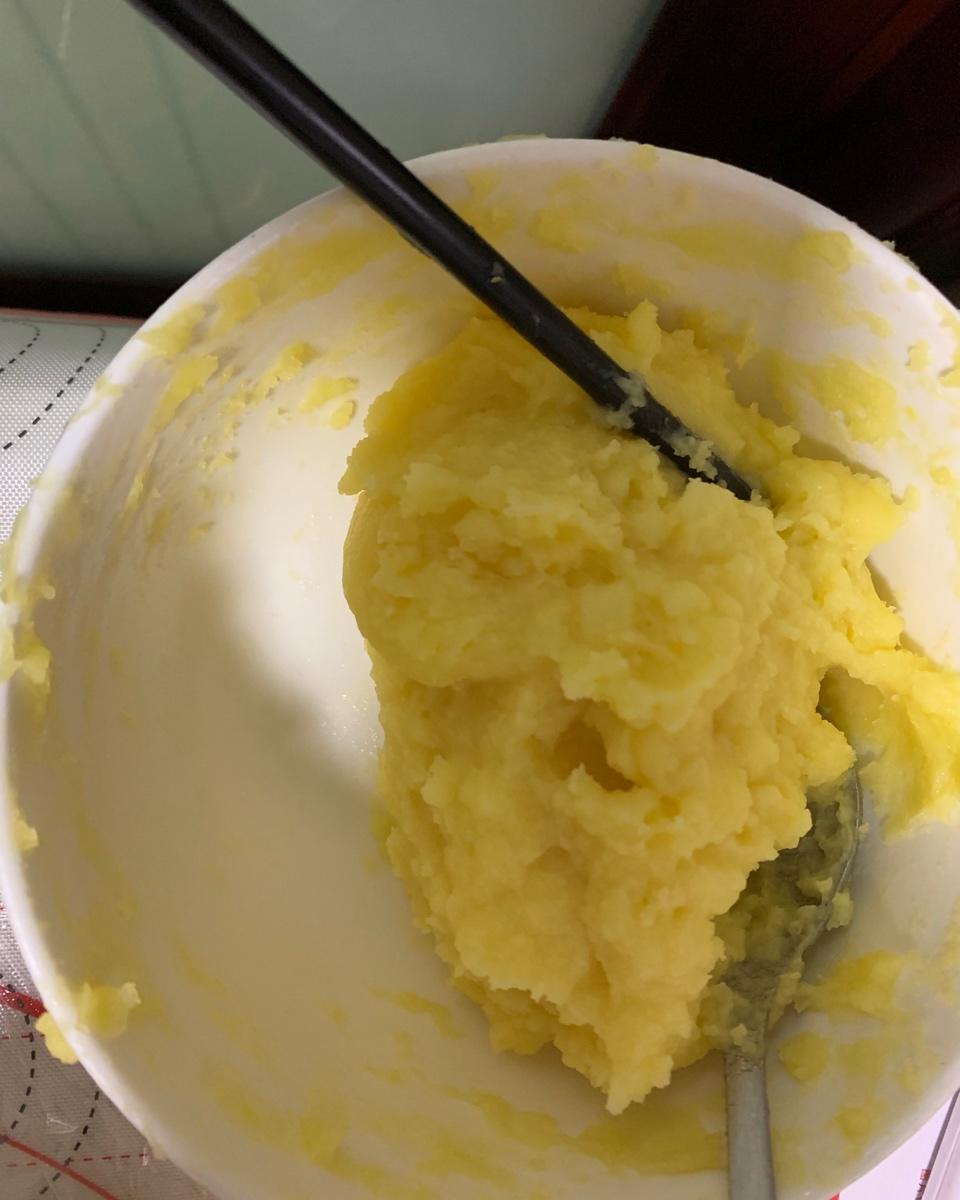 奶黄小餐包-一次发酵超好吃（附快手奶黄馅制作方法）