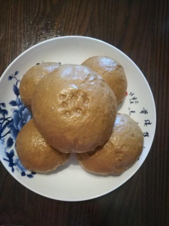 奶香红糖馒头