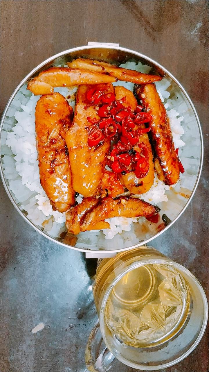 一人食·可乐鸡翅饭的做法
