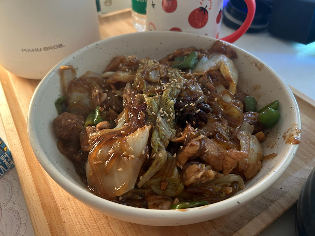 地道东北猪肉白菜炖粉条