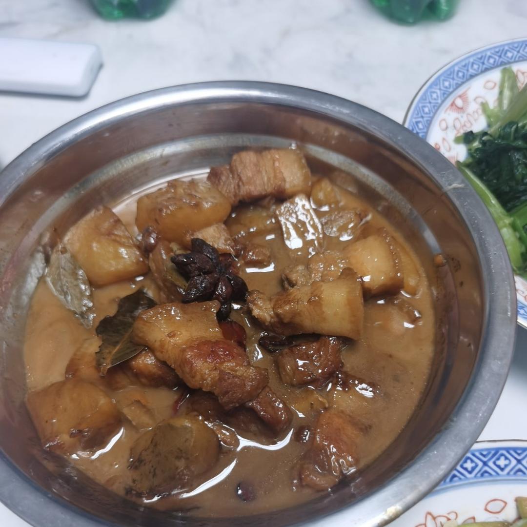 不焯水不放油的家常红烧肉