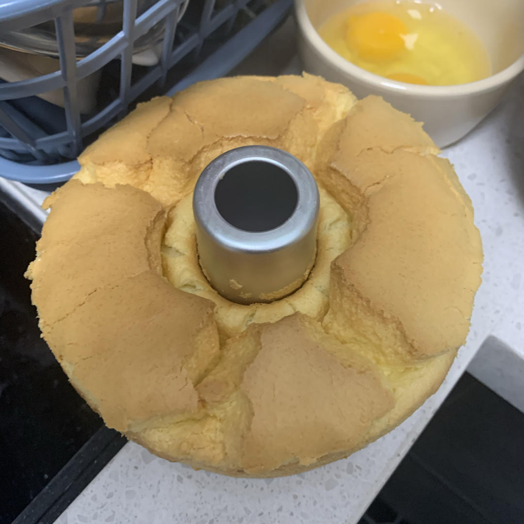 6寸原味戚风蛋糕