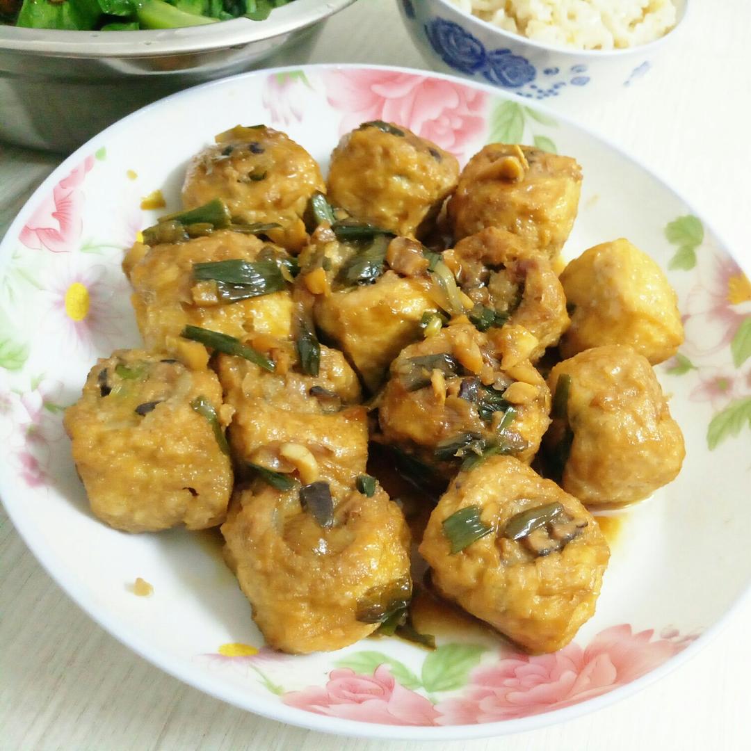 油面筋酿肉