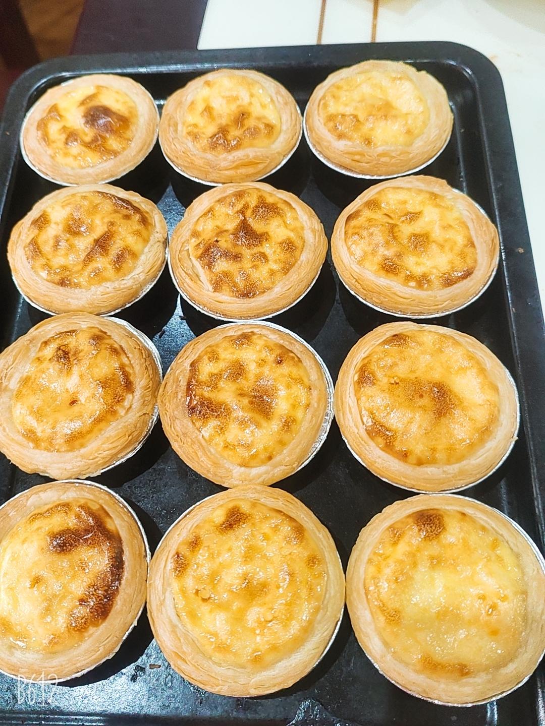 糖豆哒麻麻做的蛋挞淡奶油蛋挞液