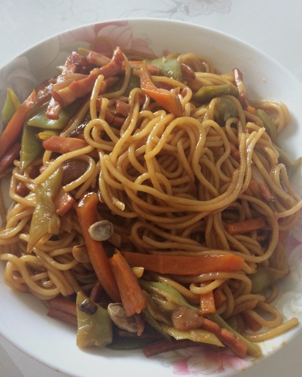 豆角焖面