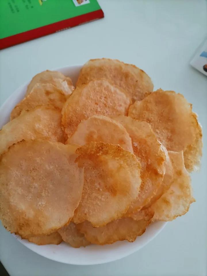 鲜掉眉毛的虾片