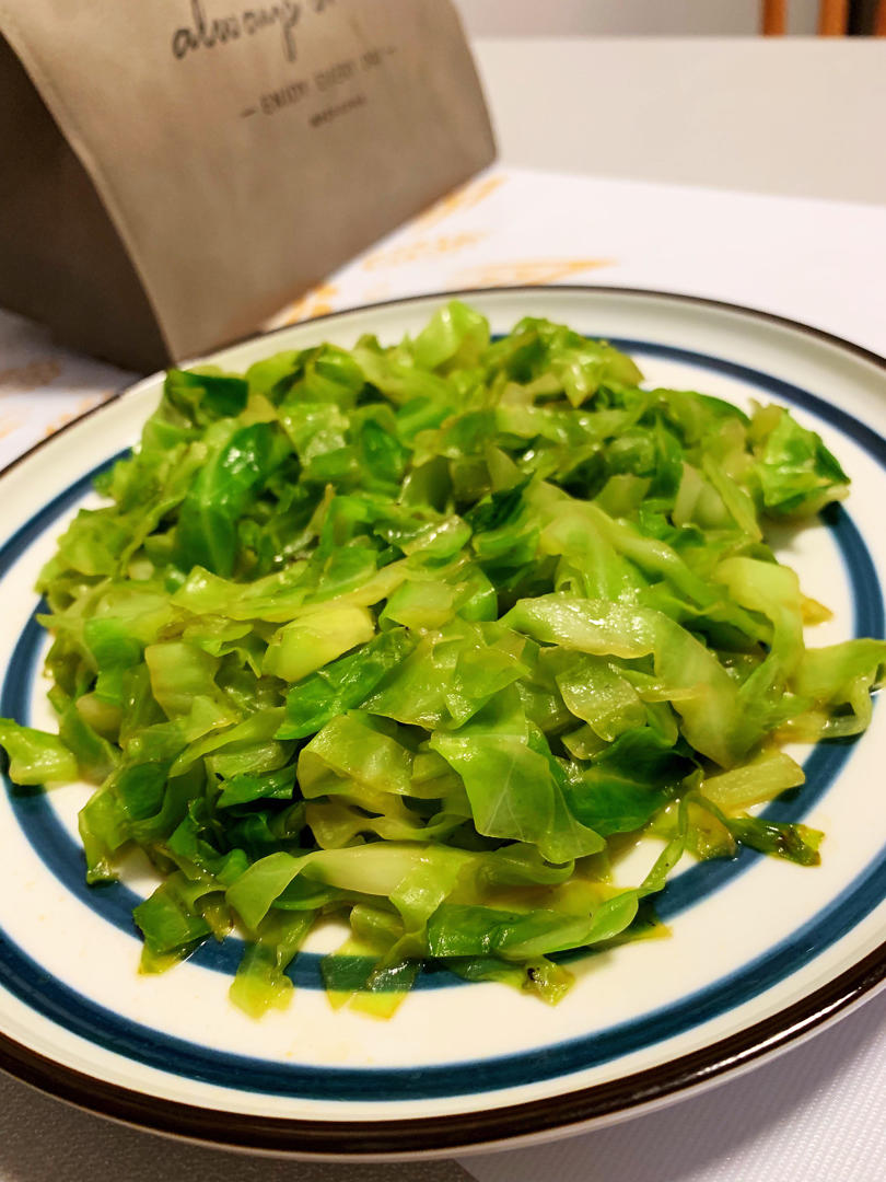 清炒包菜