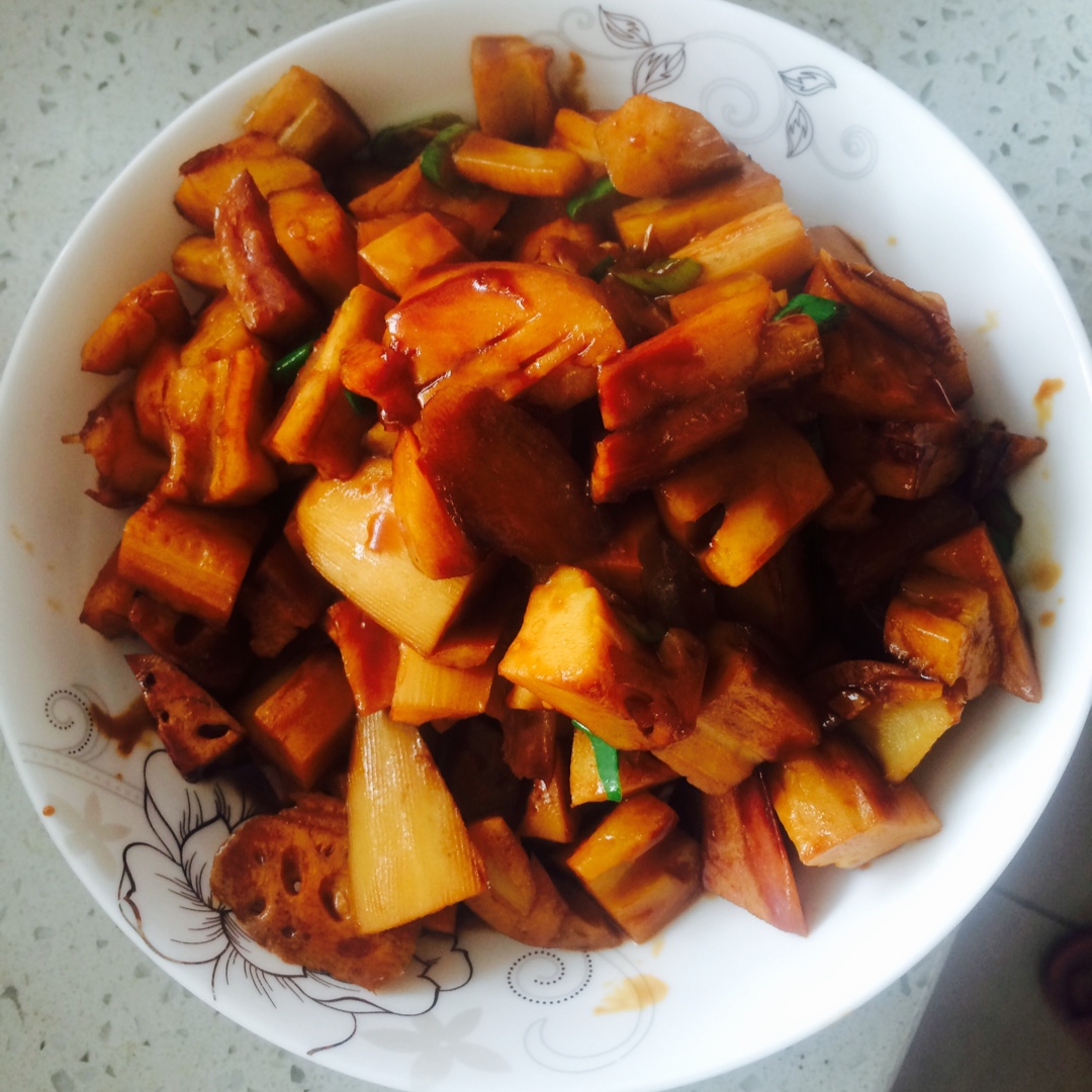 糖醋藕丁