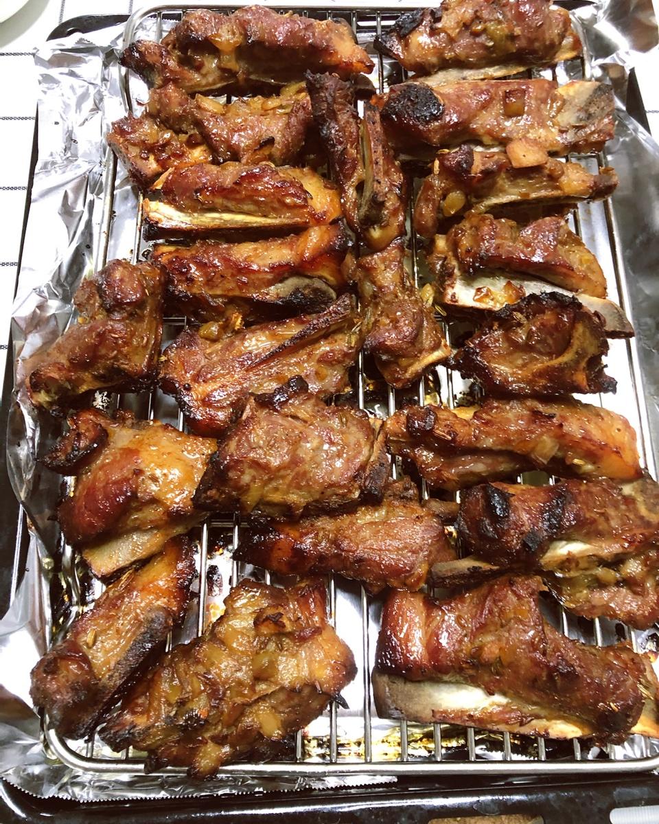 烤排骨 Roast Pork Ribs -yanyanfoodtube