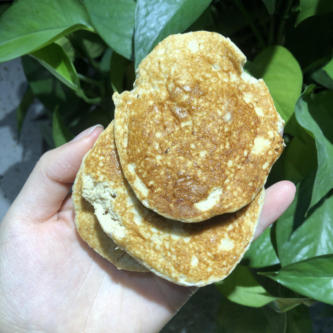 生酮｜每只12大卡的燕麦纤维粉松饼oat fibre pancake