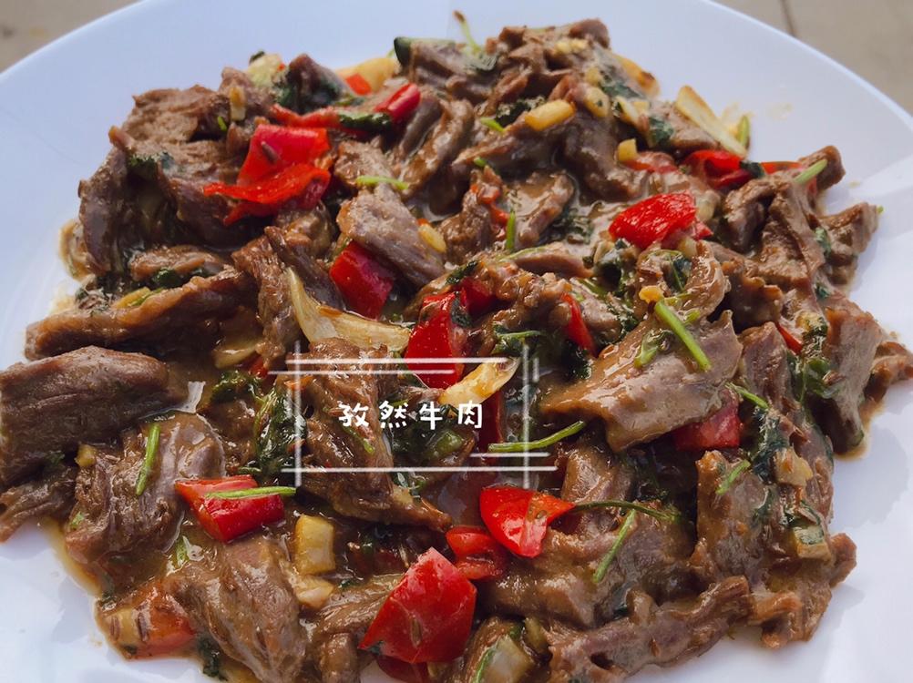 小炒孜然牛肉