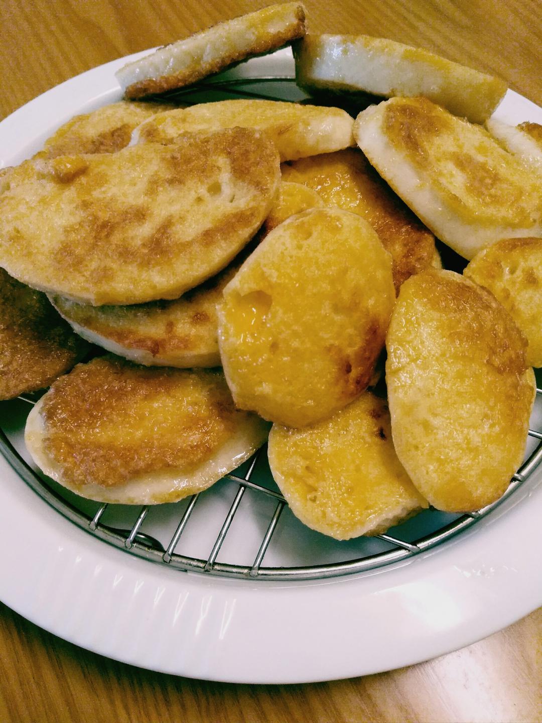 鸡蛋煎馒头片