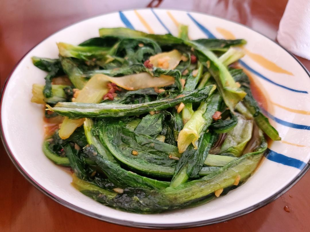 蒜蓉油麦菜（蚝油）