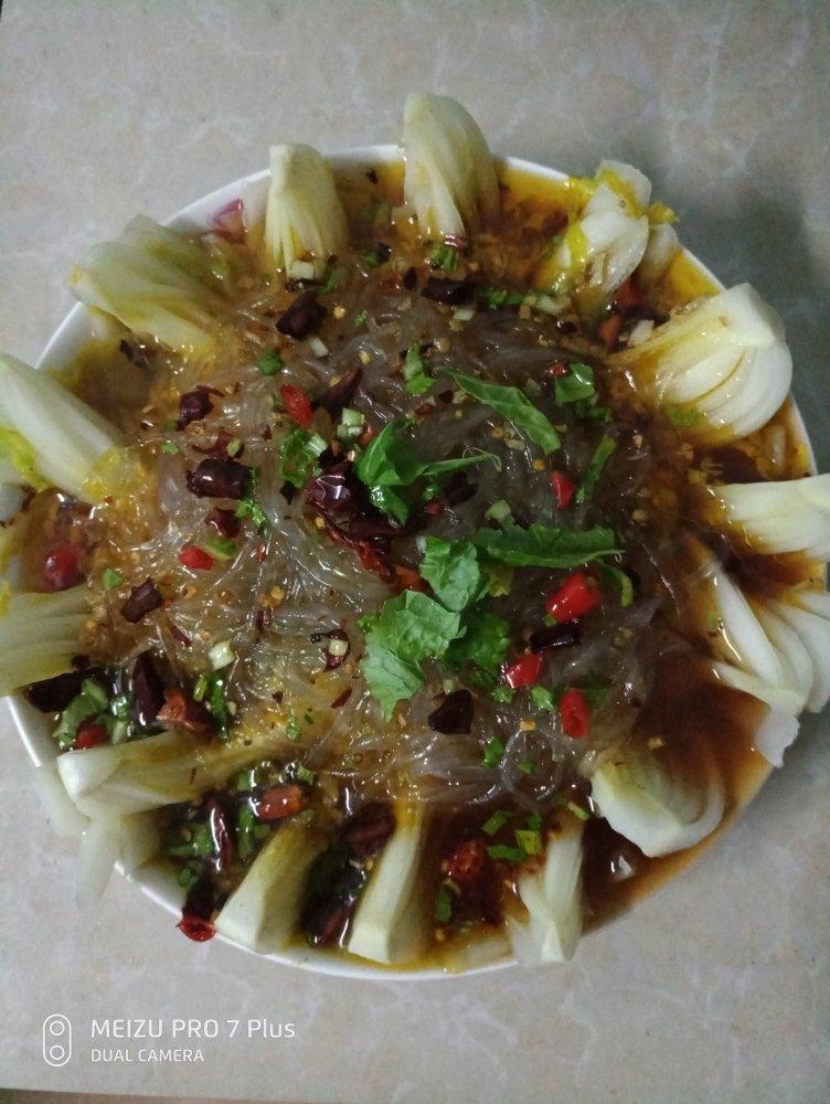 蒜蓉粉丝娃娃菜