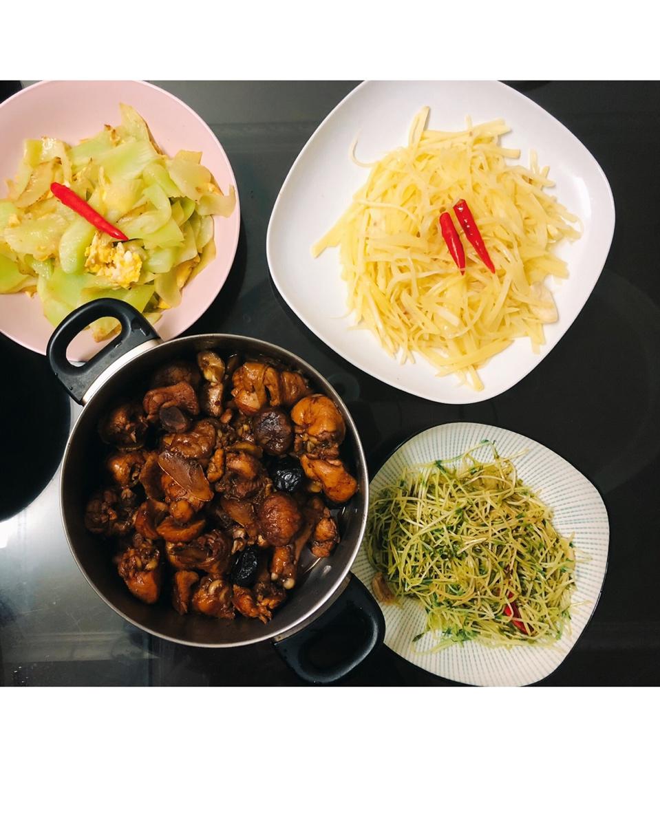 【栗子烧鸡】鸡肉都给你吃，栗子归我~