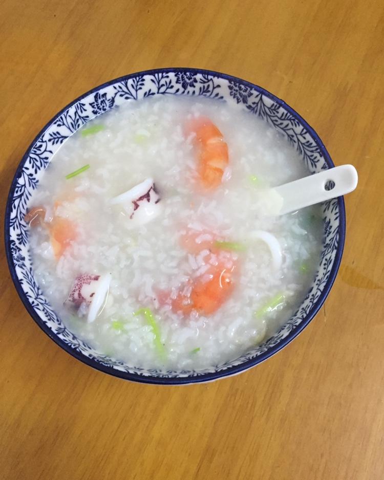 海鲜粥（超简单）