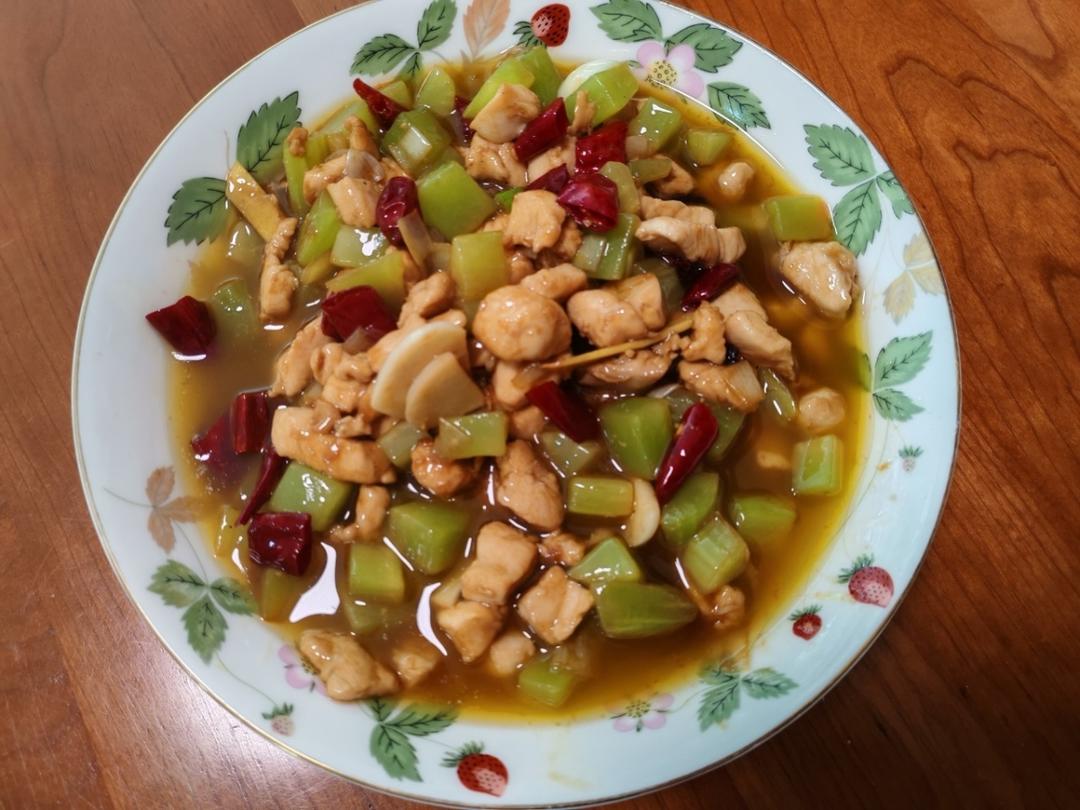 宫保鸡丁（鸡腿，碗汁版）