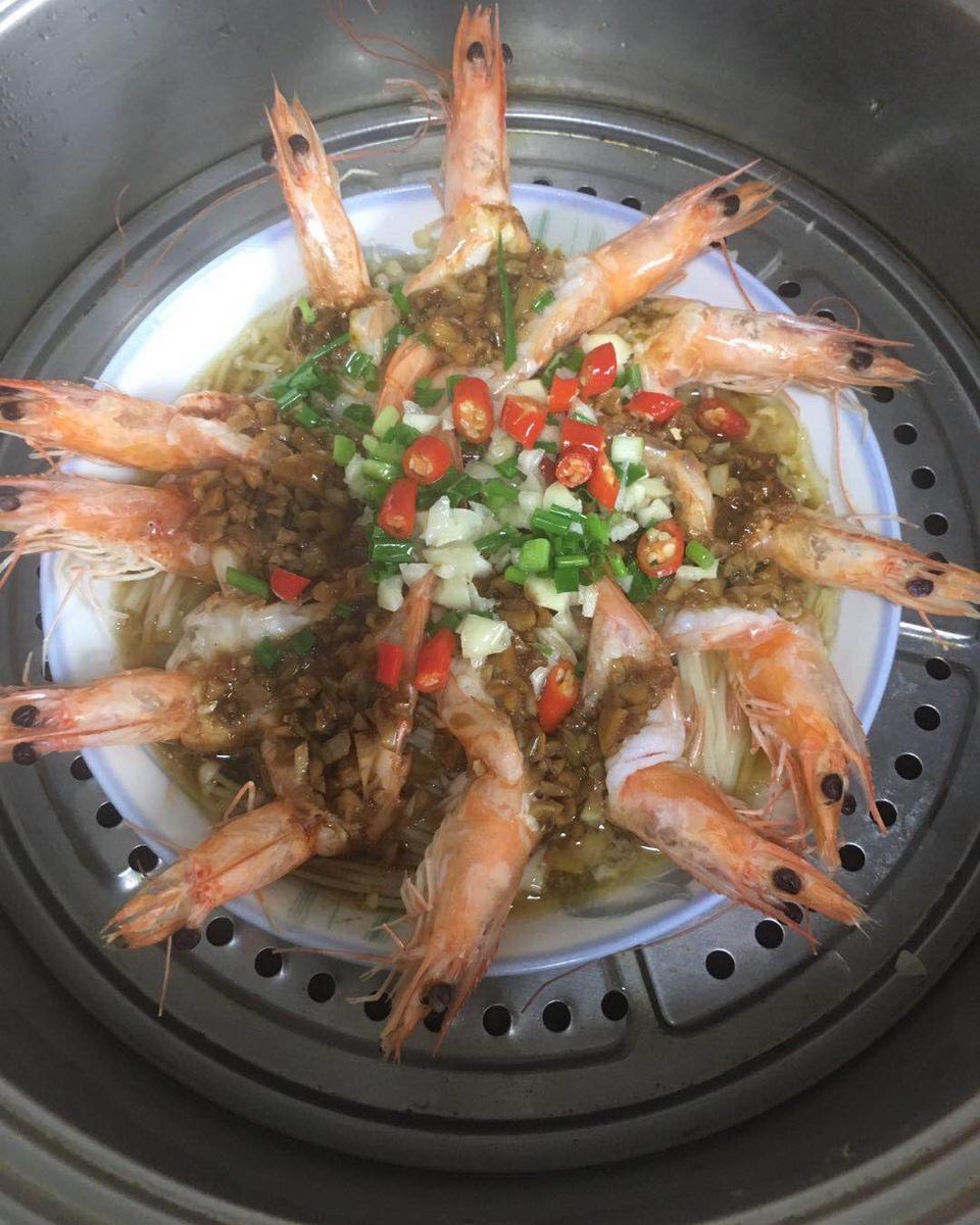 蒜蓉粉丝蒸虾