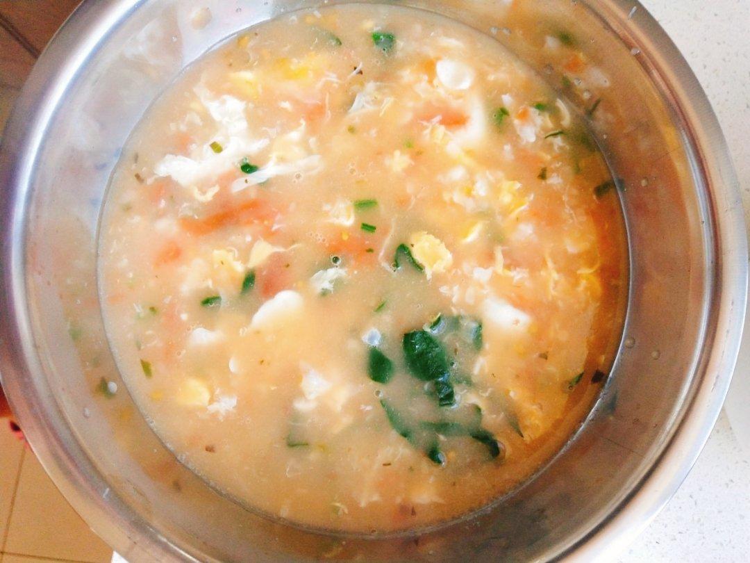 简单早餐-疙瘩汤