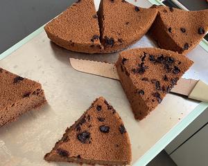 德芙巧克力版戚风蛋糕（无可可粉）的做法 步骤13