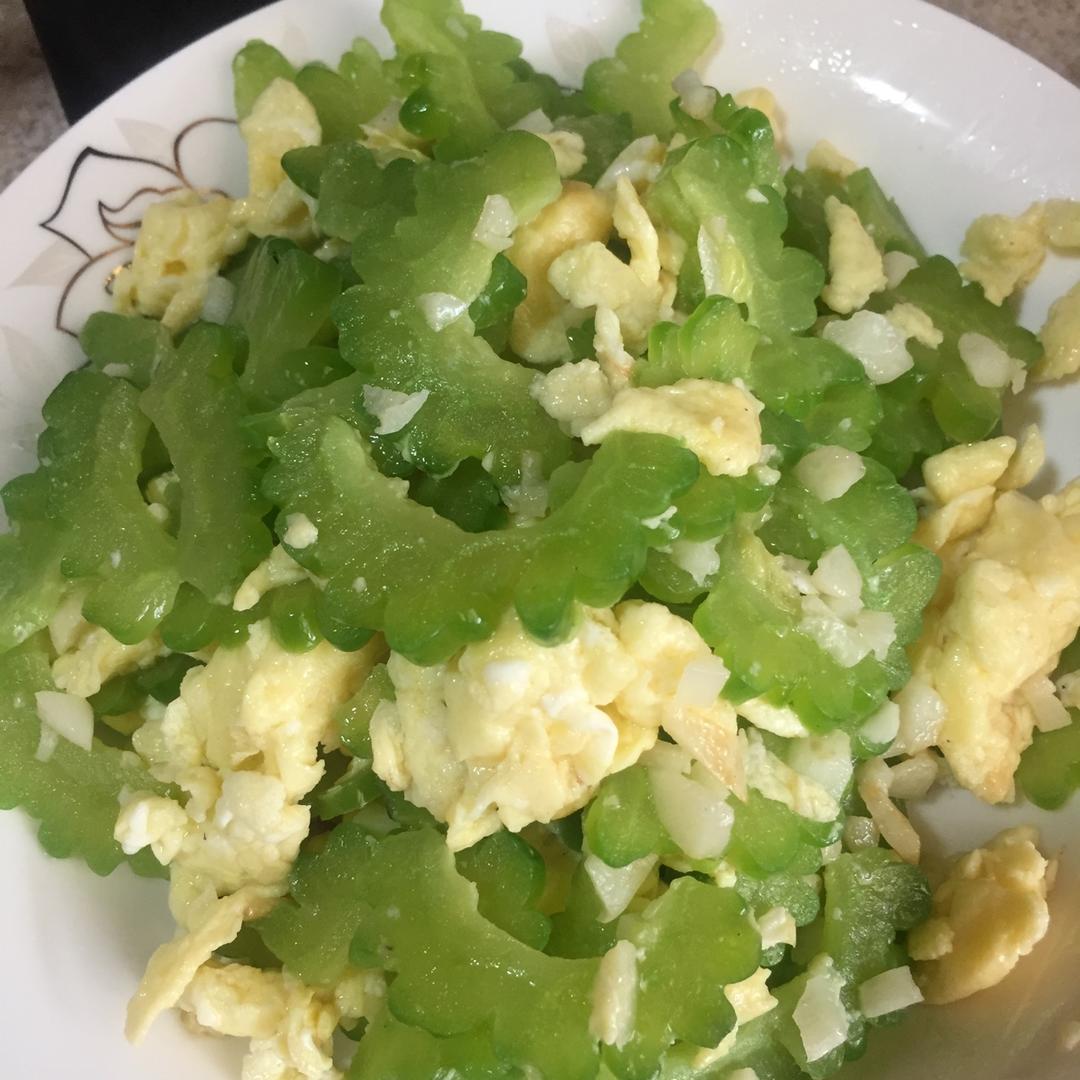 苦瓜炒蛋