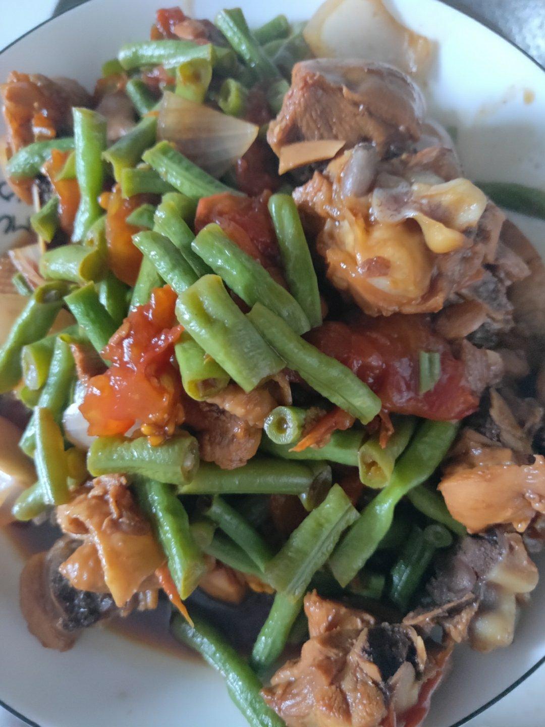 黄焖鸡腿