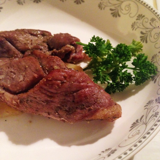 孜然羊排烤土豆