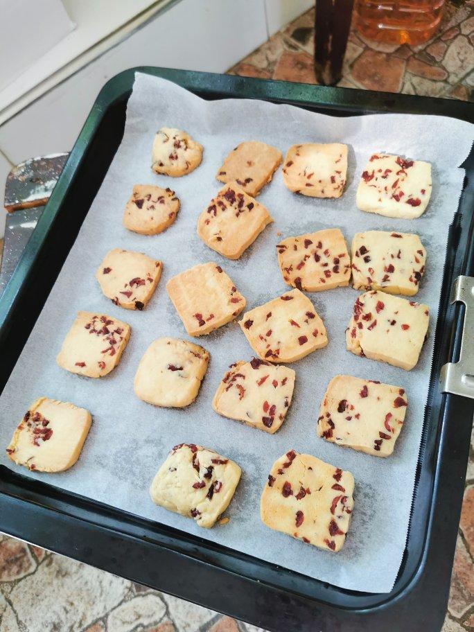 低糖少油版蔓越莓饼干