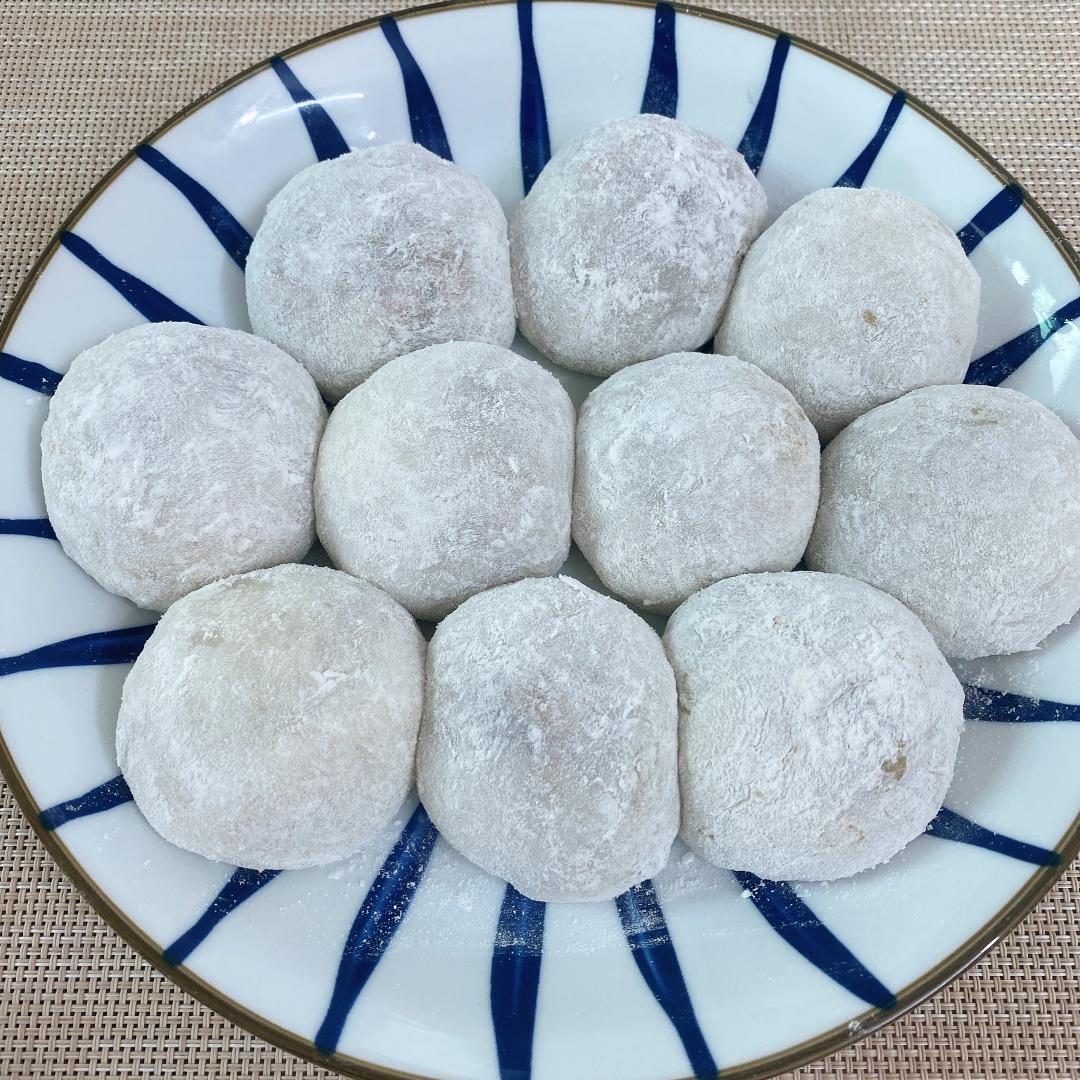 神奇的九姑娘做的客家糯米糍粑