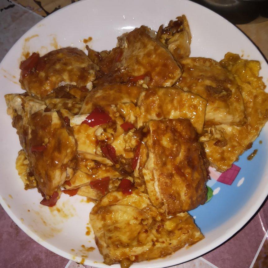 无敌好吃的香煎豆腐