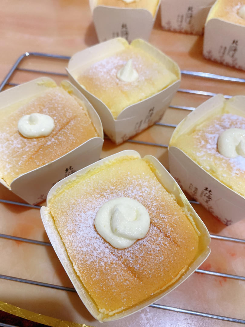 520安静做的北海道戚风杯