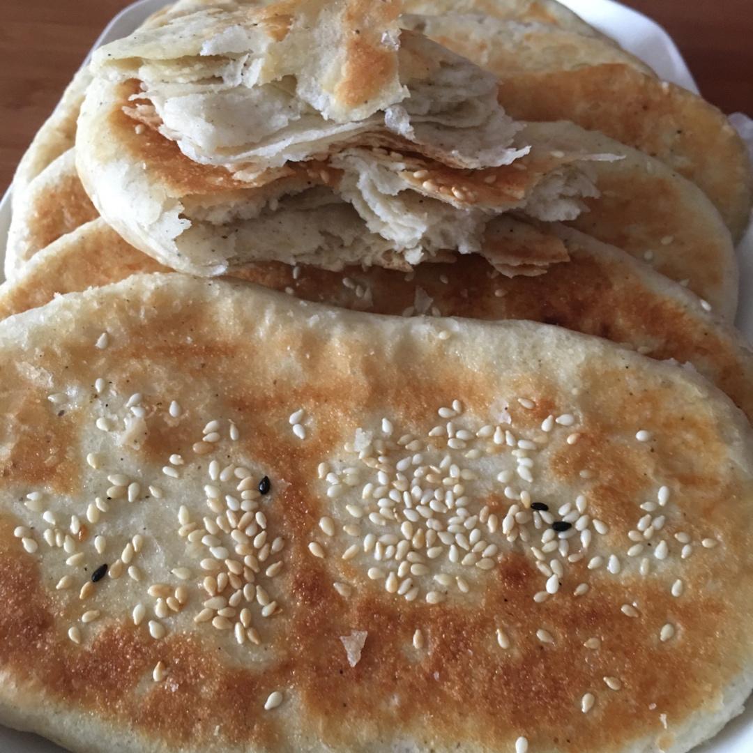 超级酥脆的「椒盐饼」电饼铛版  大学食堂同款掉渣酥饼！简单易学！